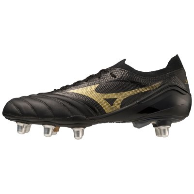 Zapatos De Fútbol Mizuno Morelia Neo IV Beta Elite Si Hombre - Negros / Dorados - Chile M135RUMLQD